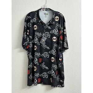 Reyn Spooner San Francisco Giants MLB Floral Shirt Men’s 3XL NWT
